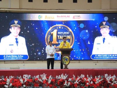 Satu Tahun Pimpin Parigi Moutong, Erwin–Sahid Jadikan Refleksi sebagai Evaluasi Pembangunan