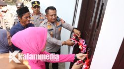 Kado Hari Bhayangkara ke-80, Supri Terima Rumah Layak Huni dari Polres Parigi Moutong