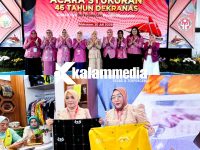 Bomba Saga, Wastra Khas Parigi Moutong, Tampil Perdana di HUT Dekranas 2026