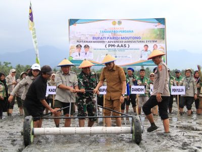 Dapat Kepercayaan Pusat, Erwin Canangkan Padi Modern 2.280 Hektare