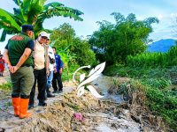 Wabup Abdul Sahid Tinjau Lokasi Banjir Torue, Perbaikan Tanggul Jadi Prioritas