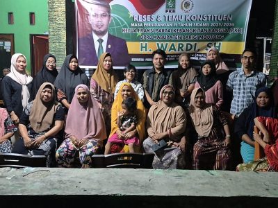 H. Wardi Temui Warga Door to Door, Aspirasi UMKM hingga Nelayan Mengemuka