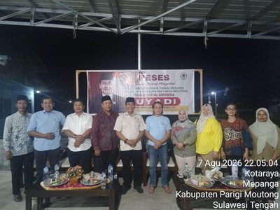 Reses di Mepanga, Suyadi Tampung Aspirasi Jalan hingga Puskesmas