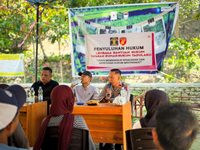 Turun ke Desa, Rumah Hukum Tadulako dan Polsek Parigi Edukasi Warga soal Hukum