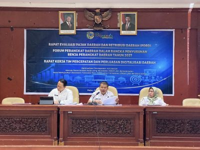 Capaian PAD Parimo 2025 Beragam, Sejumlah Sektor Masih di Bawah 50 Persen
