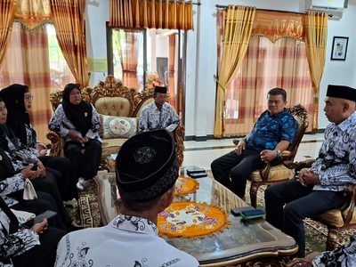 Terima Kunjungan PGRI, Wabup Tegaskan Penunjukan Supardin Sesuai Mekanisme