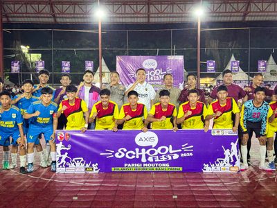 26 Tim Futsal Pelajar Ramaikan AXIS School Fest 2026 di Parimo