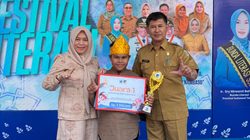 Bawa Bomban Tallu, Siswa SD Muhammadiyah Pelawa Juara 1 Lomba Bertutur Sulteng