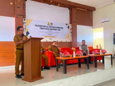 Perkuat SDM Konstruksi, Pemkab Parimo Dorong Tenaga Kerja Bersertifikasi