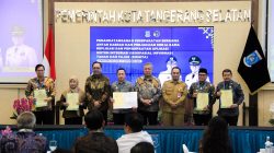 Wabup Parimo Teken Kerja Sama Replikasi Sistem Peta Pajak dan Pertanahan
