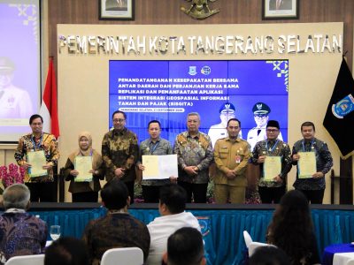 Pemkab Parimo Gandeng Tangsel Perkuat Sistem Peta Pajak dan Pertanahan