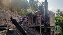 Ditinggal ke Kebun, Rumah Warga di Tinombo Terbakar Diduga dari Tungku