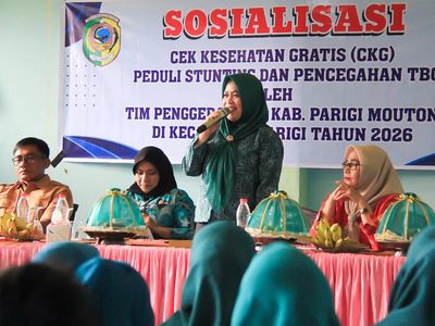 CKG Parimo Terbaik Enam Bulan, Hestiwati Ingatkan SPM Kesehatan Tetap Harus Diperhatikan