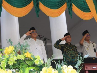 Pemkab Parimo Perkuat Sinergi dengan Pesantren pada Hari Santri 2026