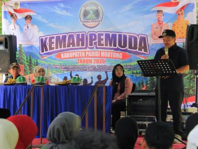 Wabup Parimo Buka Kemah Pemuda 2026, Libatkan Peserta dari Tujuh Kecamatan