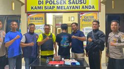 Polisi Amankan Pria di Sausu, 11 Paket Sabu Jadi Barang Bukti