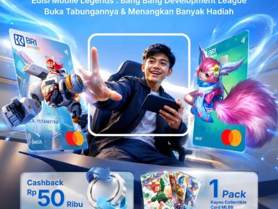 BRI Junio Edisi Mobile Legends Hadir, Ada Kartu Debit hingga Cashback Rp50 Ribu