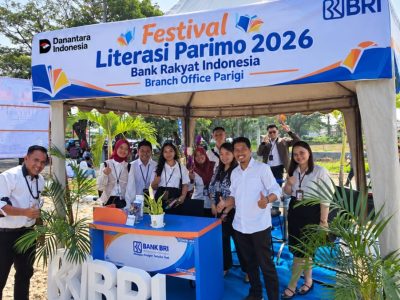 Lewat Festival Literasi Parimo, BRI Parigi Kenalkan Layanan Perbankan Digital