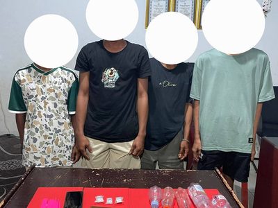 Polisi Sisir Dua Lokasi di Bantaya, Lima Orang Diamankan dalam Operasi Narkoba