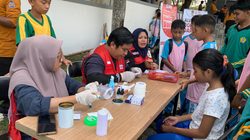 PMI Parimo Jaring Pendonor Darah di Kampanye Pendidikan