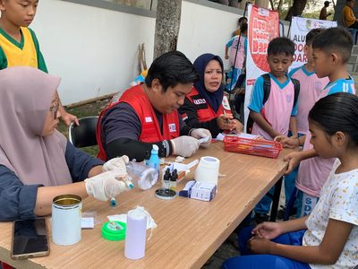 PMI Parimo Jaring Pendonor Darah di Kampanye Pendidikan
